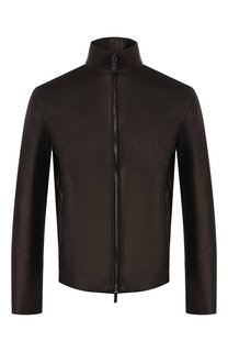 Кожаная куртка Giorgio Armani