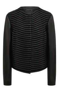 Кожаная куртка Giorgio Armani