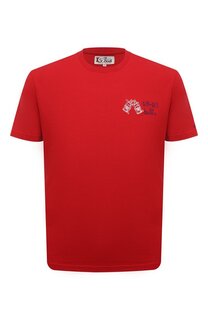 Хлопковая футболка MC2 Saint Barth