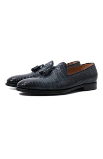 Лоферы из кожи крокодила Kiton