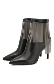 Кожаные ботильоны Balmain
