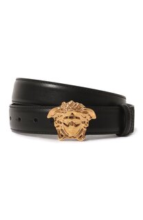 Кожаный ремень La Medusa Versace