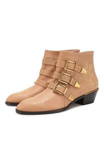 Кожаные казаки Susanna Chloé Chloe