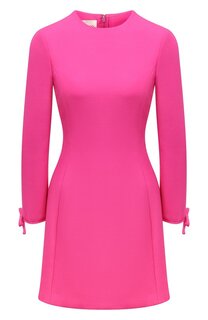 Платье из шерсти и шелка Valentino