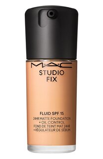 Тональная основа Studio Fix ​Fluid SPF 15 24HR Matte Foundation + Oil Control, NW15 (30ml) MAC