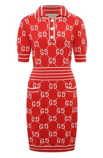 Хлопковое платье Gucci