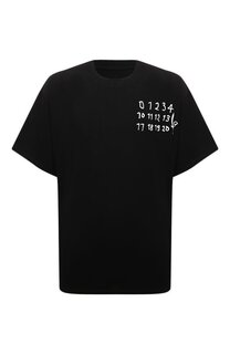 Хлопковая футболка MM6