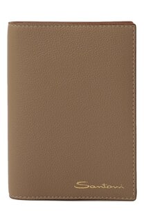 Кожаная обложка для паспорта Santoni