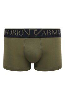 Хлопковые боксеры Emporio Armani