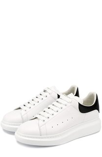 Кожаные кеды Oversized Alexander McQueen