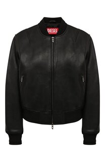 Кожаный бомбер Diesel