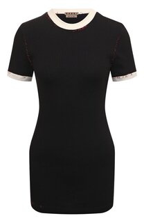 Хлопковая футболка Marni