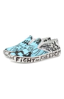 Текстильные слипоны VETEMENTS