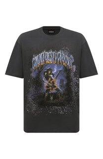 Хлопковая футболка Comme des Fuckdown