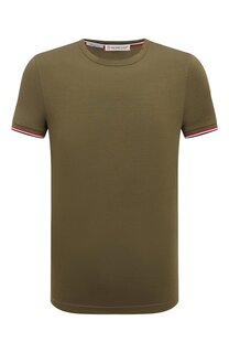 Хлопковая футболка Moncler
