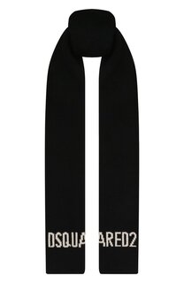 Шерстяной шарф Dsquared2
