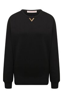 Хлопковый пуловер Valentino
