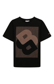 Хлопковая футболка BOSS