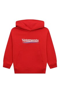 Хлопковое худи VETEMENTS