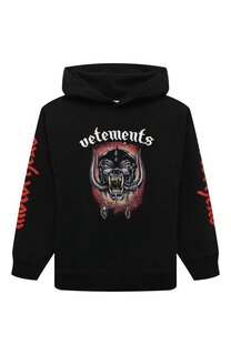 Хлопковое худи VETEMENTS