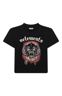 Хлопковая футболка VETEMENTS