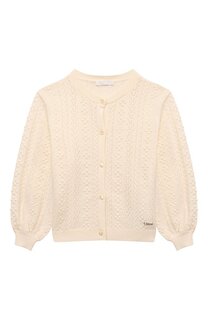 Кардиган из хлопка и шерсти Chloé Chloe