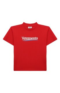 Хлопковая футболка VETEMENTS