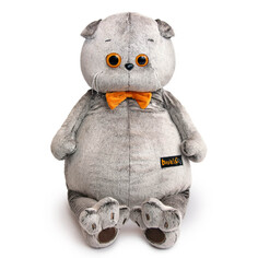 Мягкие игрушки Мягкая игрушка Budi Basa Кот Басик с бархатным бантом 60 см
