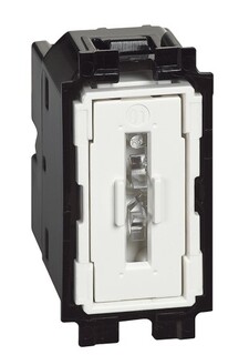 Переключатель BTicino K4003 LIVING NOW 10А, винтовые клеммы, 1 модуль