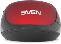 Мышь Wireless Sven RX-560SW SV-017071 6 кн, 800-1600dpi, USB, красная