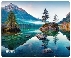 Коврик для мыши Sven MP-02 Lake SV-019914 220×180×2мм, тканевая поверхность + резиновая основа