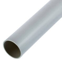 Труба жёсткая Ecoplast 31040-E90 ПВХ тяжелая диам 40 (3м) RAL 7035, огнестойкость E90