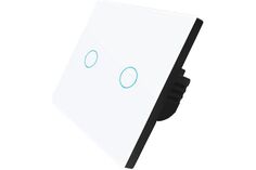 Выключатель умный Digma DSW2P DiSwitch 2p 2-хкл. универсальный белый