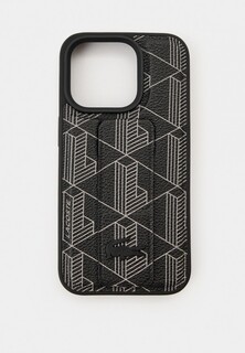 Чехол для iPhone Lacoste 15 Pro, PVC с подставкой GripStand