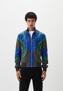 Куртка кожаная Bikkembergs 