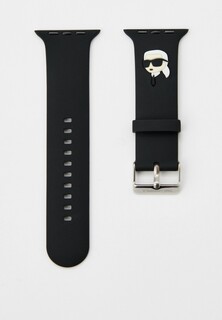 Ремешок для часов Karl Lagerfeld Apple Watch 42/44/45/49 мм, силиконовый 3D NFT Karl