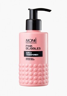Крем для волос Mone Professional средней фиксации для вьющихся и кудрявых волос Curls Transformer, 150 мл