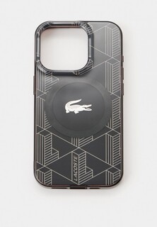 Чехол для iPhone Lacoste 15 Pro, с MagSafe двухслойный IML Double Layer