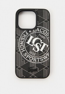 Чехол для iPhone Lacoste 15 Pro, с MagSafe, PVC Sportswear