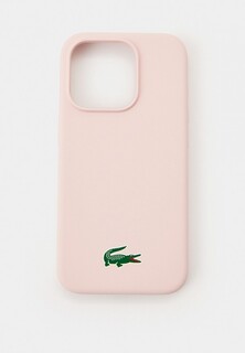 Чехол для iPhone Lacoste 15 Pro, с MagSafe силиконовый Liquid silicone