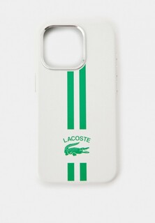 Чехол для iPhone Lacoste 15 Pro, силиконовый Liquid silicone