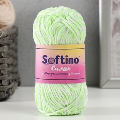Пряжа светящаяся 100% лавсан Softino