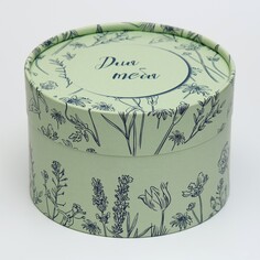 Коробка подарочная круглая Upak Land