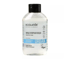 Ecolatier URBAN Мицеллярная вода для снятия макияжа для чувствительной кожи цветок кактуса , 400мл Ecolab