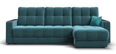 Угловой диван BOSS 3.0 Classic XL велюр Monolit зеленый