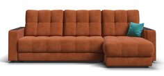 Угловой диван BOSS 3.0 Classic XL велюр Alkantara оранж