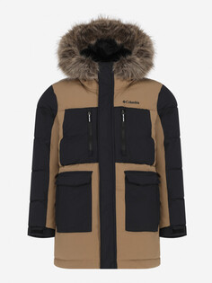 Куртка утепленная для мальчиков Columbia Marquam Peak Fusion Parka, Коричневый