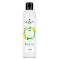 GREENNOVA Тоник для лица для всех типов кожи Ромашка и календула 250.0