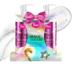 Набор средств для ухода за телом 7DAYS Набор косметики для ухода, подарочный MAGIC TOUCH
