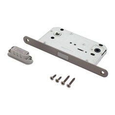 Защелка врезная, Аллюр, 5300-MC-WC MBN, 14909, магнит, с фиксатором, графит